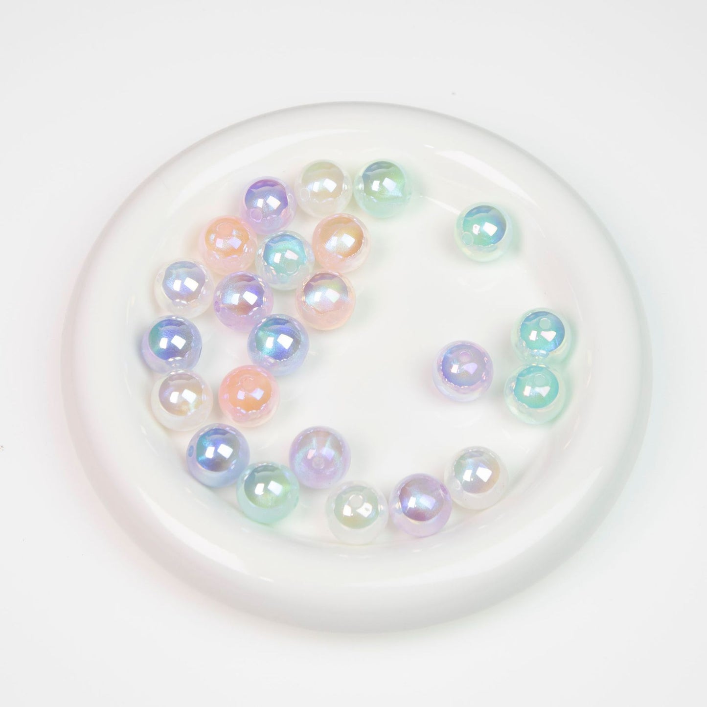 Moonlight Metallic Resin Beads