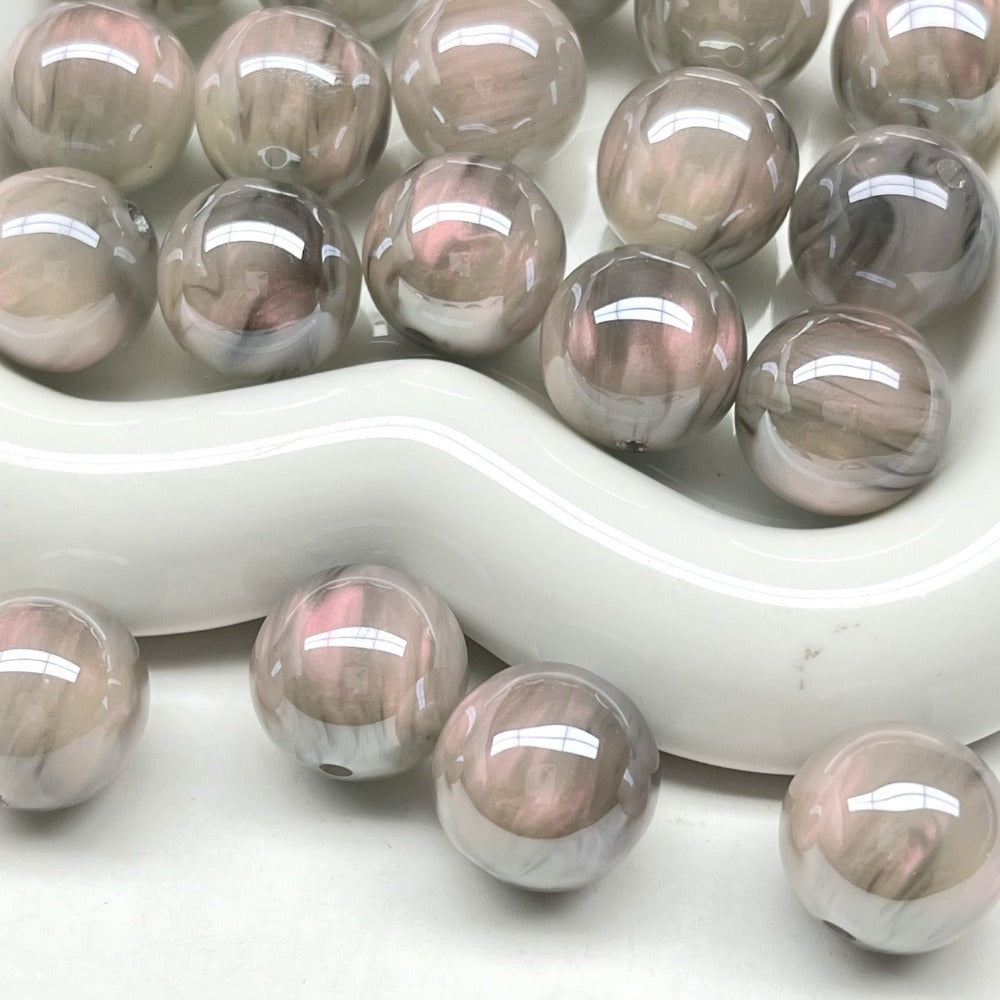 Ink Wash Painting Style Moonlight Resin Beads Picture color-05 by Acrijoy